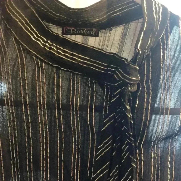 Vintage glittery sheer top - Picture 7 of 8